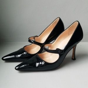 [MANOLO BLAHNIK] Mary Jane Pumps